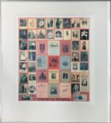 PETER BLAKE, 'Unusual People', screenprint, 105cm x 78cm, signed, titled and numbered in pencil,