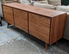 SIDEBOARD, 180cm x 45cm x 75cm, contemporary Danish style, four door.