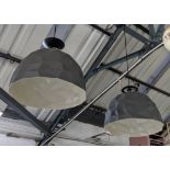 DIESEL WITH FOSCARINI ROCK PENDANT LIGHTS, a pair, 380cm drop approx. (2)