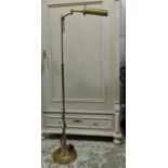 ATTRIBUTED TO BESSELINK & JONES SMARTIE MINOR SWING ARM FLOOR LAMP, 138cm at tallest.