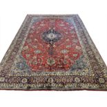 VINTAGE MAHAL CARPET, 357cm x 245cm.