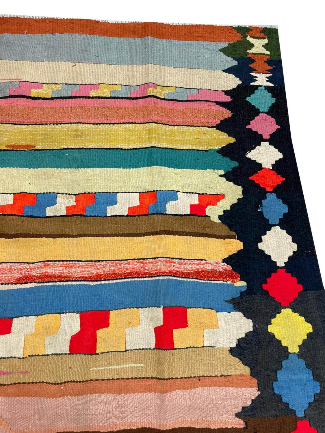 VINTAGE PERSIAN KILIM, 330cm x 195cm. - Image 2 of 3