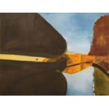 PHILIP BITTNER (British, b.1976) 'Marylebone Flyover at Regents Canal', oil on canvas, 107cm x
