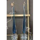 PAOLO MOSCHINO CAPTURED BUFFET TABLE LAMPS, a pair, 83cm H. (2)