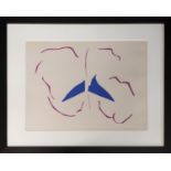 HENRI MATISSE (1869-1953) 'Bateau', lithograph 33cm x 25cm, framed (published 'verve' 1953 '