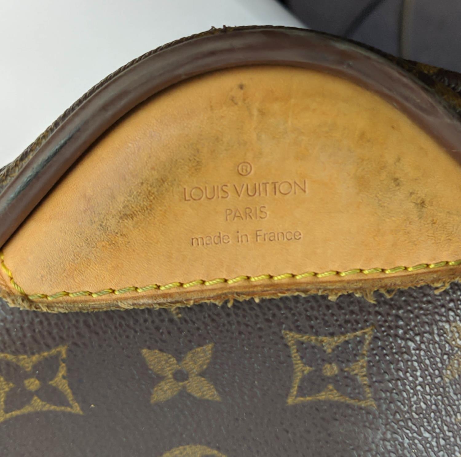 LOUIS VUITTON SATELLITE 70 SUITCASE, monogram canvas and leather, brass hardware, double buckle - Image 12 of 12