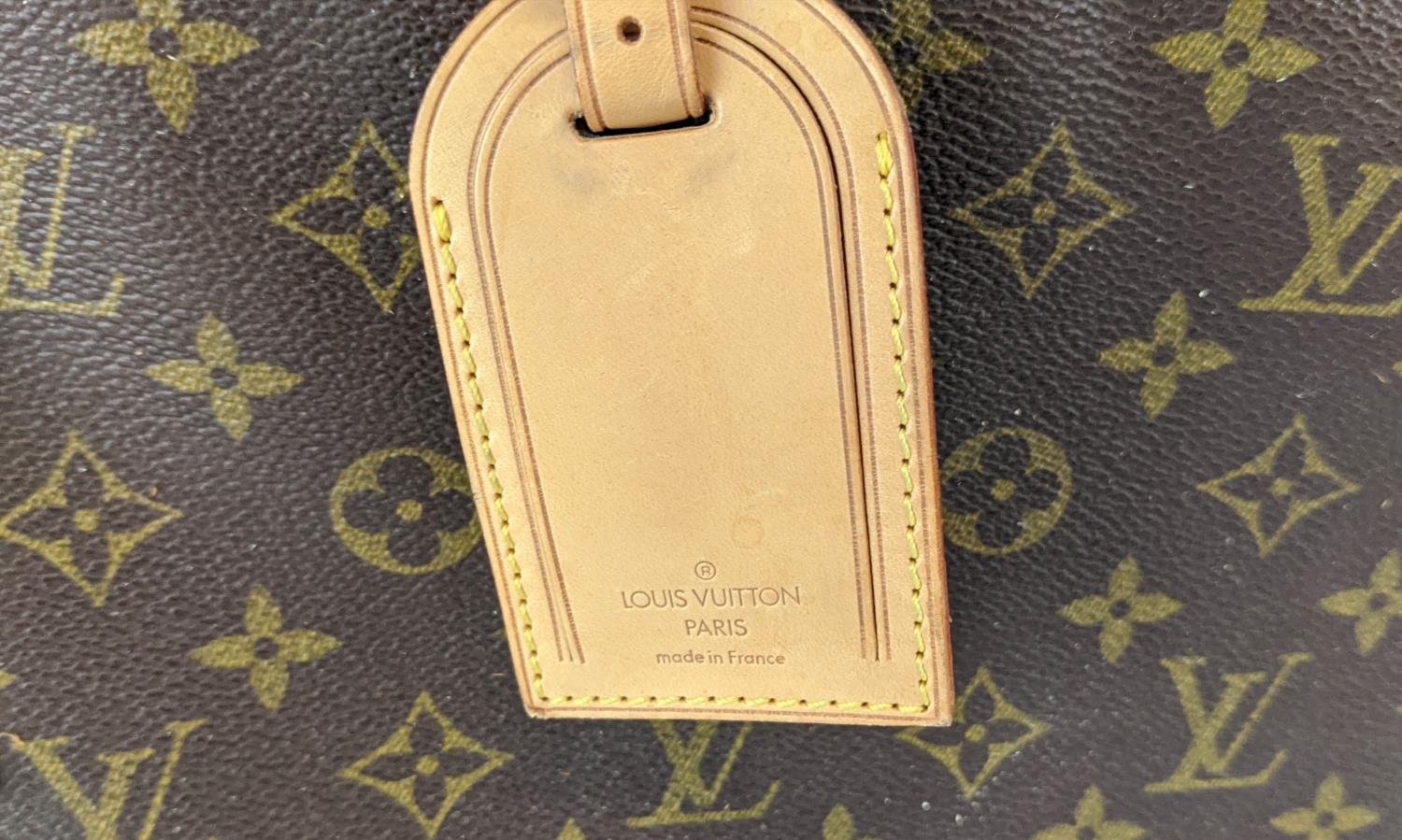 LOUIS VUITTON SATELLITE 70 SUITCASE, monogram canvas and leather, brass hardware, double buckle - Image 4 of 8
