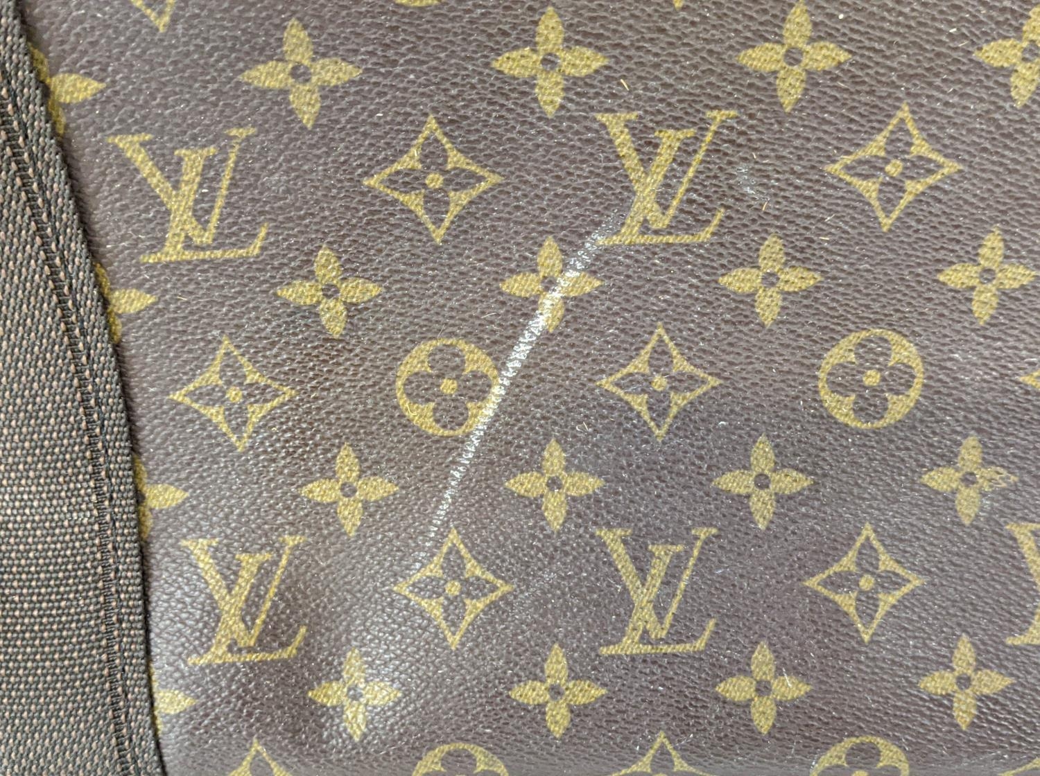 LOUIS VUITTON SATELLITE 70 SUITCASE, monogram canvas and leather, brass hardware, double buckle - Image 5 of 8
