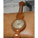 COMBINATION BAROMETER THERMOMETER
