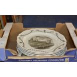 BOX WITH VARIOUS WEDGWOOD DISHES
