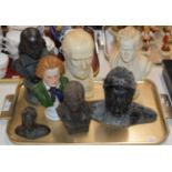 VARIOUS BUST ORNAMENTS