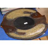 LARGE DECORATIVE DISH