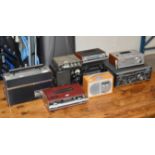 VARIOUS VINTAGE RADIOS