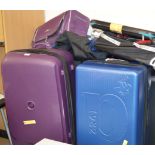 VARIOUS SUITCASES & HOLD ALLS