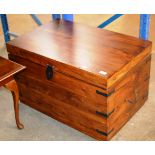 MODERN STAINED BLANKET BOX