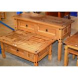 VARIOUS PINE TABLES