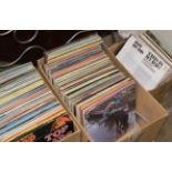 3 BOXES WITH ASSORTED LP RECORDS