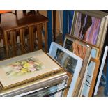 LARGE QUANTITY OF VARIOUS FRAMED & UNFRAMED PAINTINGS, MOSTLY SIGNED BELL
