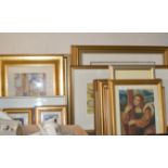 VARIOUS FRAMED PICTURES