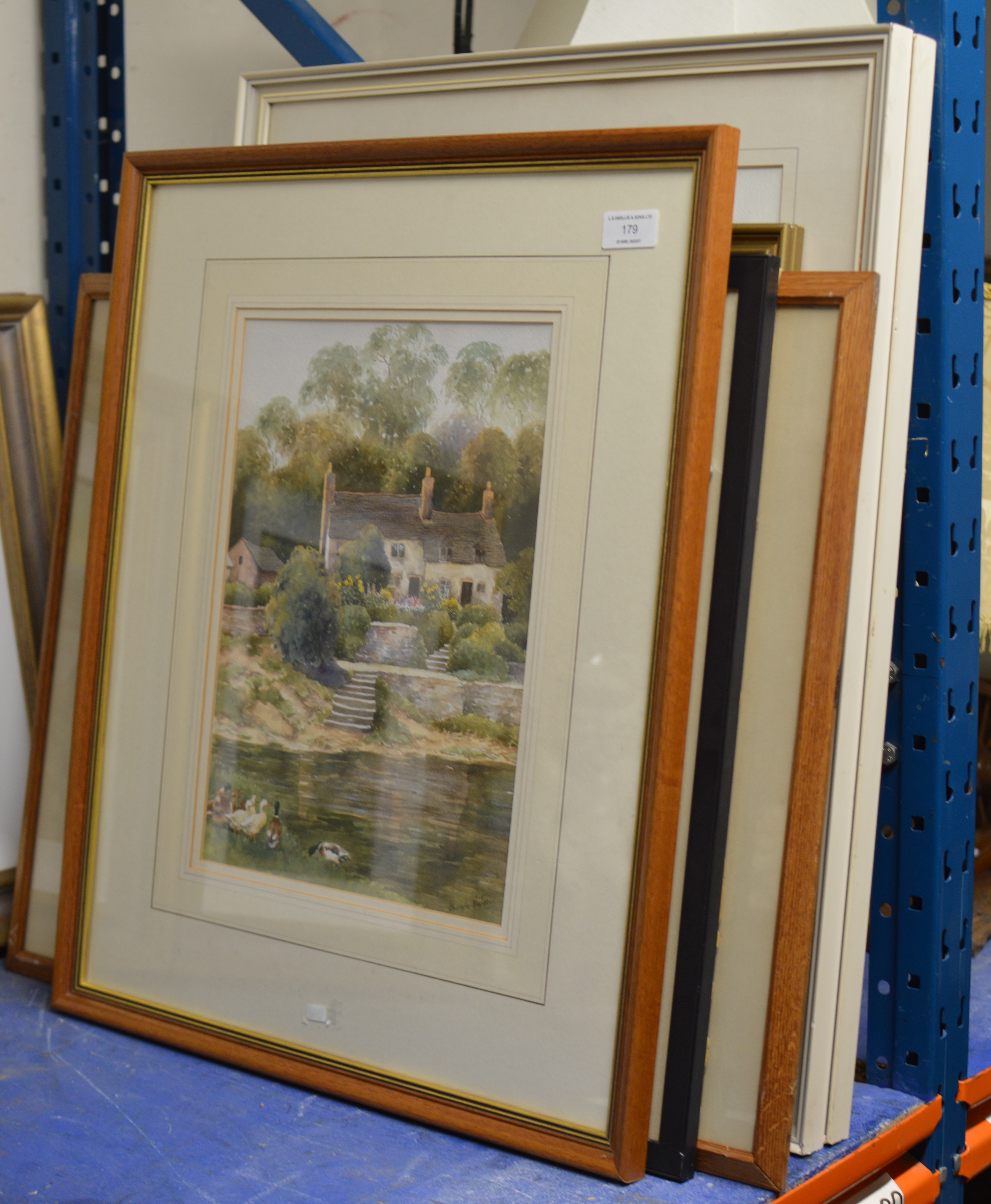 VARIOUS FRAMED PICTURES & PAINTINGS