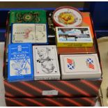 COLLECTION OF VARIOUS BOXED SETS OF PLAYING CARDS