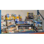 38 VARIOUS VINTAGE BOXED MODEL KITS, AIRFIX, AMT, REVELL, ITALERI ETC