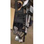 GOLF BAG WITH CLUBS & TROLLEY