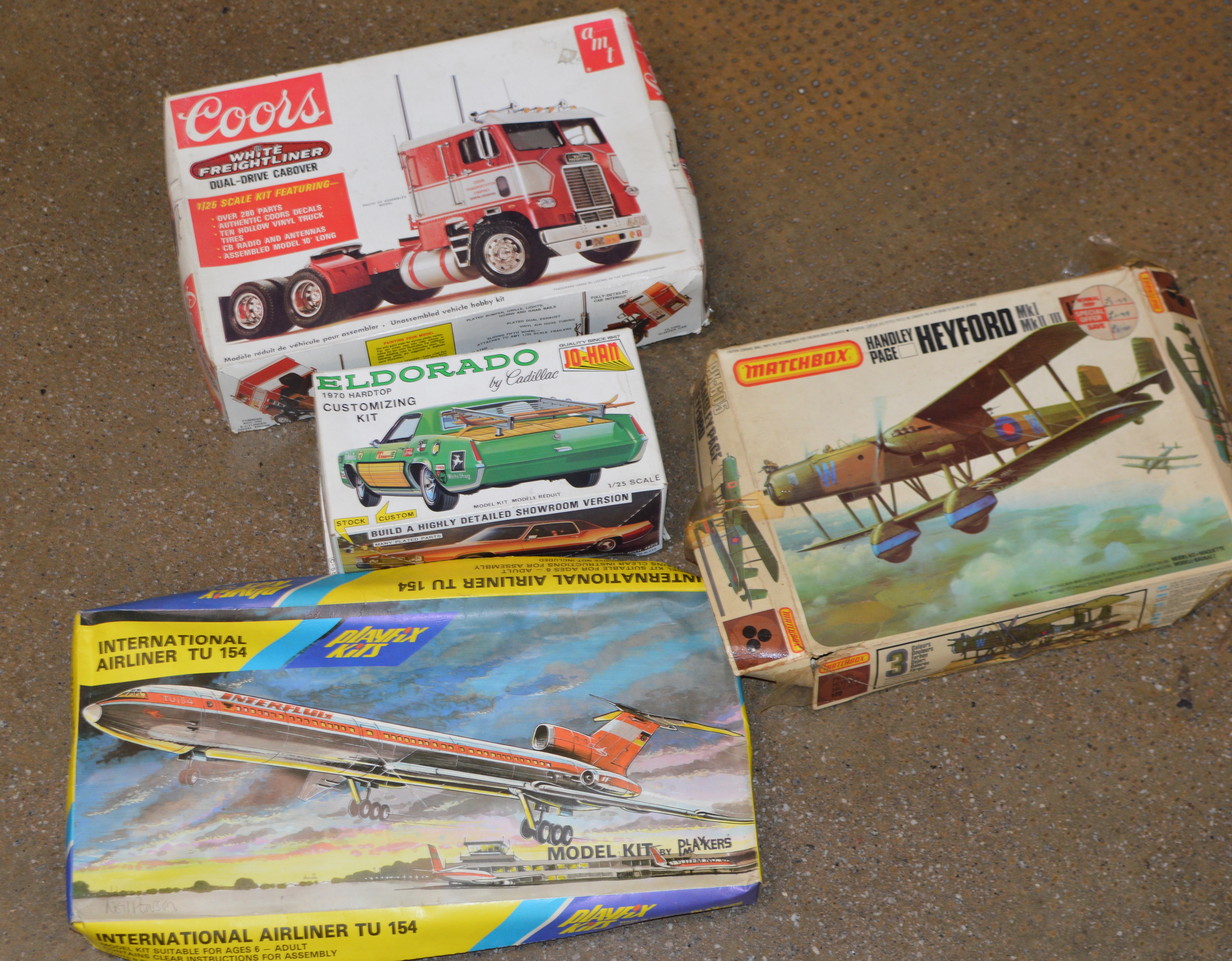 14 VARIOUS VINTAGE BOXED MODEL KITS, MONOGRAM, AMT, REVELL ETC - Image 2 of 4