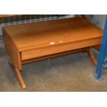 TEAK DROP LEAF COFFEE TABLE