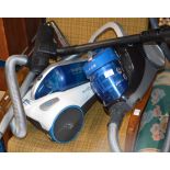 2 HOOVER CYLINDER VACUUMS