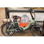 ARIBA VIKING PEDAL ASSIST FOLDING ELECTRIC BICYCLE WITH ACCESSORIES