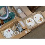 3 BOXES WITH ASSORTED TEA WARE