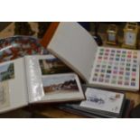3 ALBUMS OF FIRST DAY COVERS, PHOTOGRAPHS & STAMPS