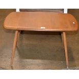 SMALL ERCOL OCCASIONAL TABLE - DIMENSIONS = 17¼" x 28½" x 17½" (HxWxD)