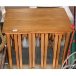 NEST OF TEAK TABLES