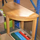 MODERN BEECH FOLD OVER TABLE