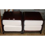 PAIR OF MODERN OCCASIONAL TABLES