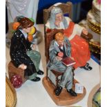 3 VARIOUS ROYAL DOULTON FIGURINE ORNAMENTS