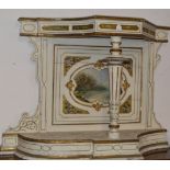 ORNATE PAINTED HALL TABLE