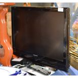 SMALL GRUNDIG LCD TV WITH REMOTE
