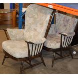 PAIR OF ERCOL ARM CHAIRS