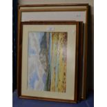 VARIOUS FRAMED PICTURES, WATERCOLOURS ETC
