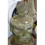 LARGE STONE GARDEN FINIAL