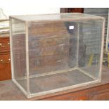 GLAZED DISPLAY CASE