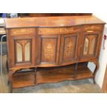 INLAID ROSEWOOD SIDEBOARD