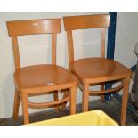 PAIR OF MODERN CHAIRS