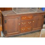 GEORGIAN OAK SIDEBOARD