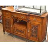 VICTORIAN OAK SIDEBOARD