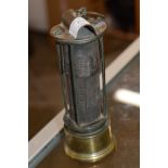 6¾" OLD DAVEY STYLE MINERS LAMP