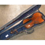 VIOLIN WITH BOW & CASE